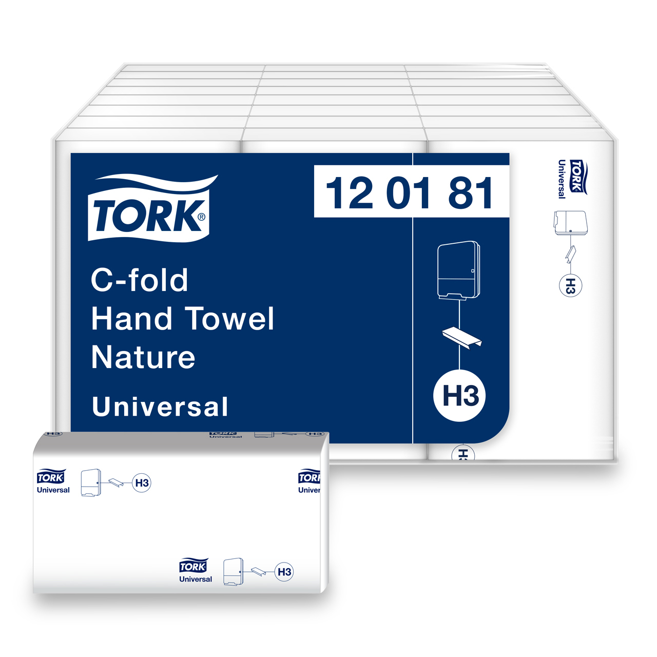 Tork Lagenfalz Handtücher H3 Universal