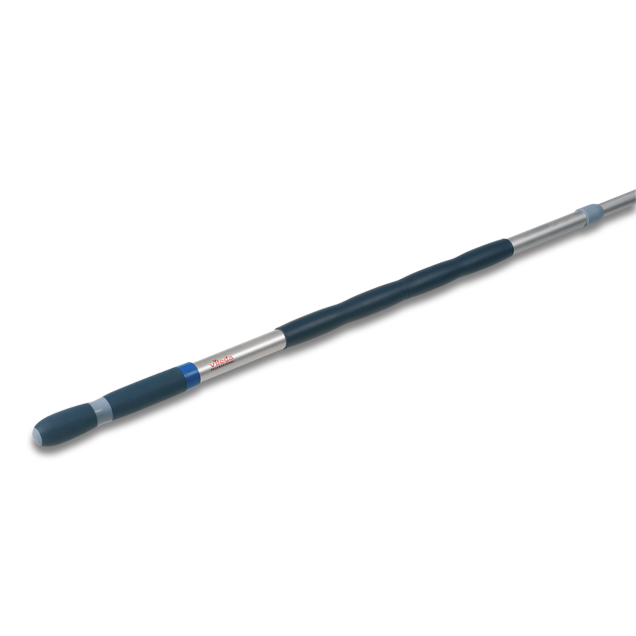 VILEDA Teleskopstiel, Clip blau, lang, 100 - 180cm