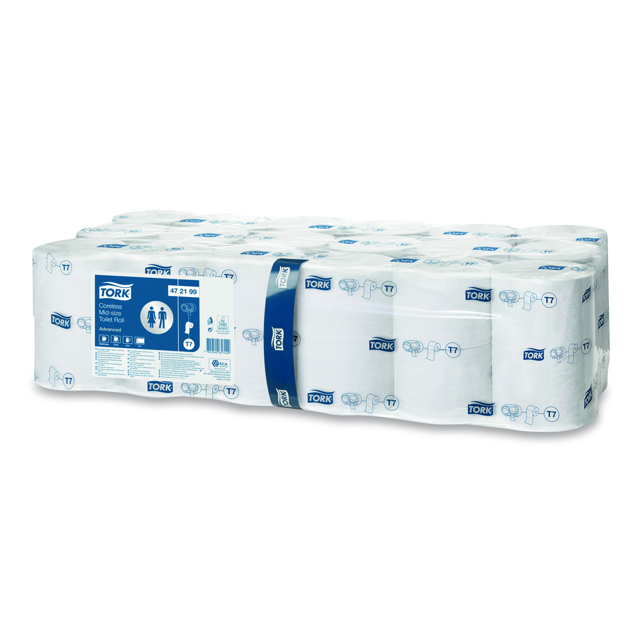 Tork hülsenloses Midi Toilettenpapier T7